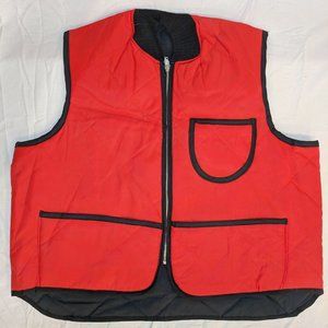 NWT's Du Pont Hollofil 808 Dacron Poly Hunting Insulated Vest Red Medium IG 36